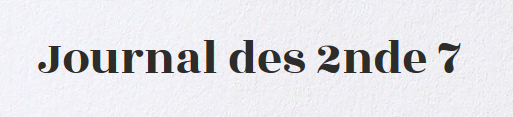 2nde7 journal